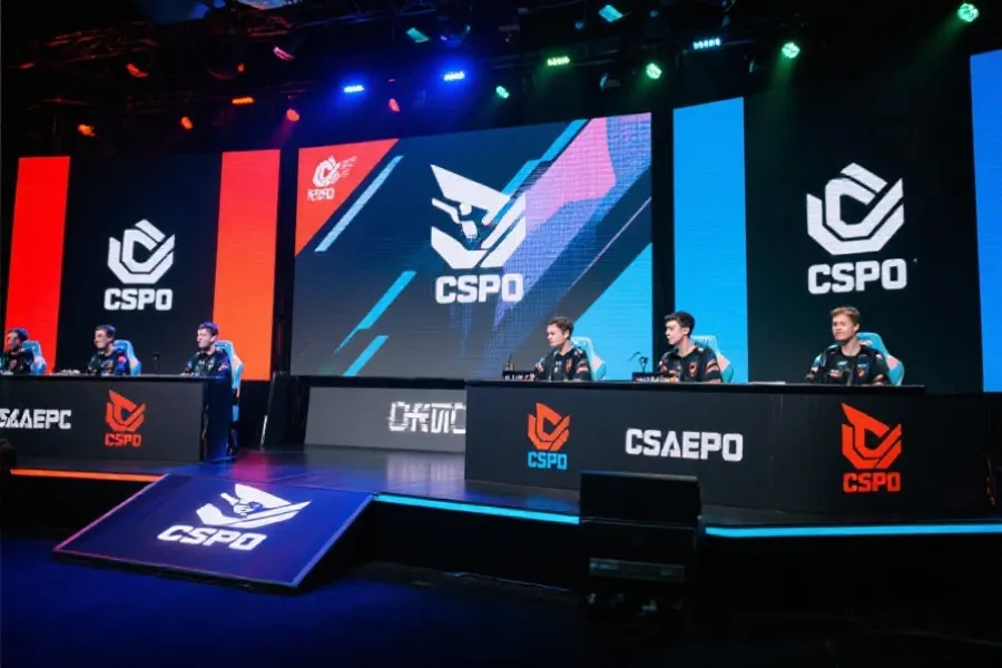 CSGO电竞舞台示意图